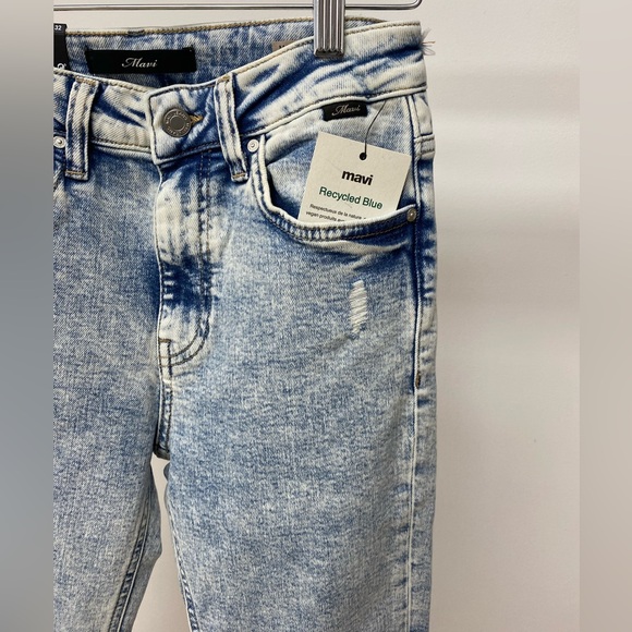 Flare, High Rise Maria Slit, MAVI denim - Picture 4 of 7